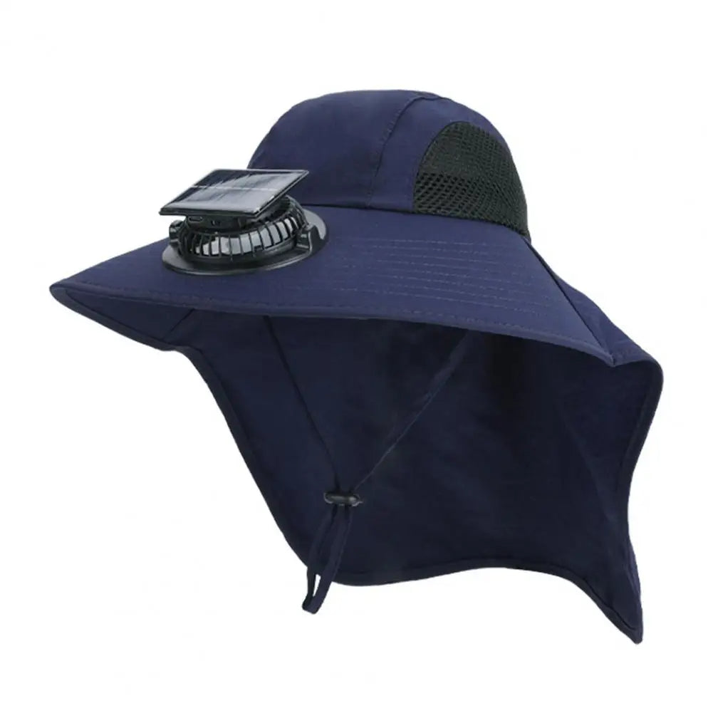 Solar-Powered Cooling Sun Hat